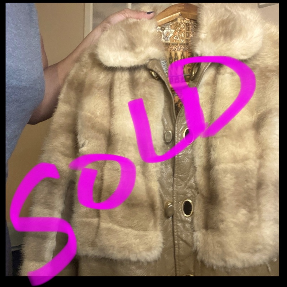 SOLD! VINTAGE MINK FUR JACKET
